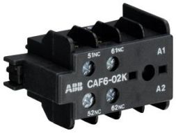 ABB Stotz-Kontakt CAF6-02K, auxiliary switch 0S/2Ö screw connection, front mountable, suitable for K6, KC6, GJL1201330R0009