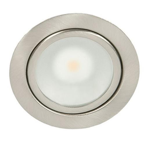 Nobile 1550200900 N 5020 COB nickel-brushed 3x3.3W ww PK=3pcs LED furniture recessed spotlight