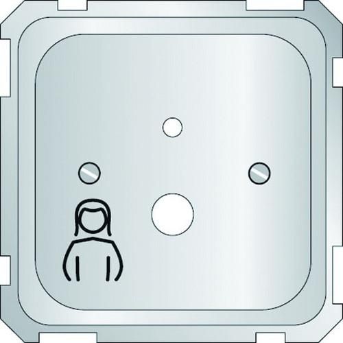 ELSO 735850 Pneumatic button (MEDIOPT CARE) pearl white central plate