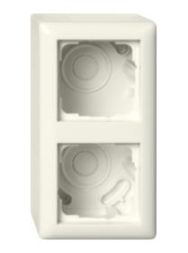 Gira 106201 housing AP 2f Kst cws glz AP-Geh IP20