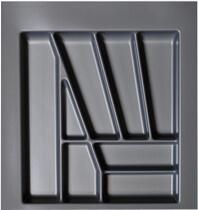 ELCO 520-50 cutlery insert 50s cabinet, body 600mm, anthracite