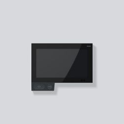 Siedle 210006509-00 A 180-10 S Axiom black-grey wall-mounted DECT video panel