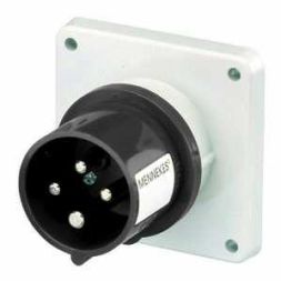 Mennekes 820 panel plug 32A 4-pin 7h 500V IP44