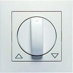 Hochköpper 00319871 Blind rotary switch pure white cover