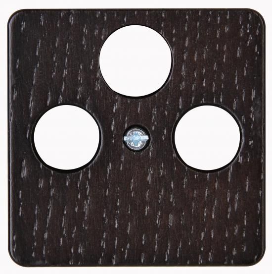 Kopp 357837003 antenna socket TV/RF/SAT HK02 wenge cover