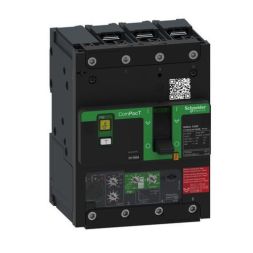 Schneider Electric C11N34V100B with residual current protection ComPacT NSXm with molded case circuit breaker