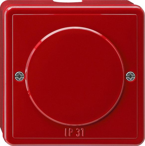 Gira 007043 junction box S-Color red