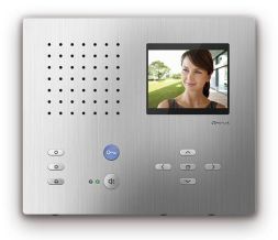 TCS CAI2100-0150 CAI2100 hands-free wall unit silver Carus Adapto Video color indoor station