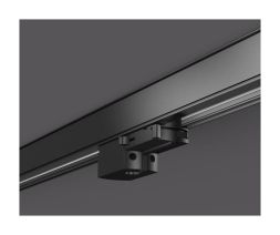 RZB 701055.013 DALI 3-phase data bus cable 2-pin black track adapter