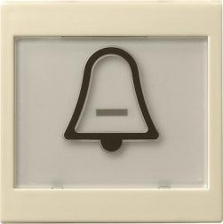 Gira 021701 rocker switch touch-sensitive BSF symbol bell system 55 cream white
