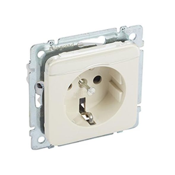 Legrand 776028 socket Creo almond white, (cream white (electric white))