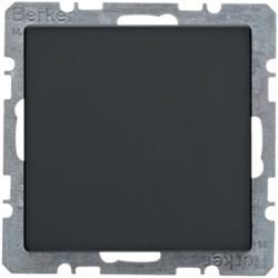 Berker 6710096086 blind cover with central piece anthracite including Berker Q.1/Q.3