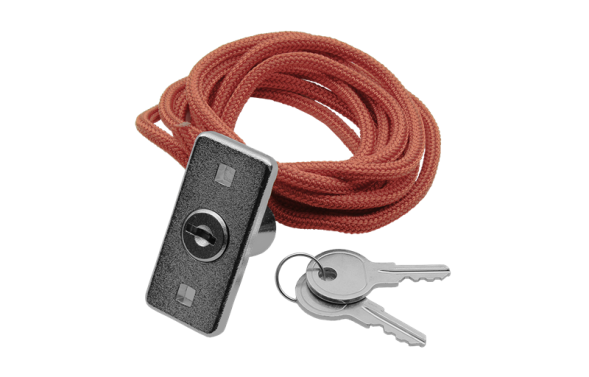 Chamberlain 1702EV emergency release with cylinder lock