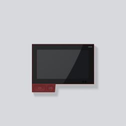 Siedle 210006514-00 A 180-10 R Axiom pearl ruby red wall mount. DECT video panel