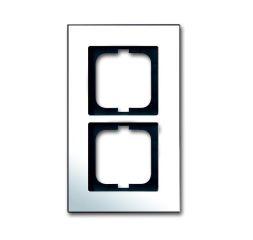 Busch-Jaeger 1722-826-101 cover frame, 2-way frame chrome