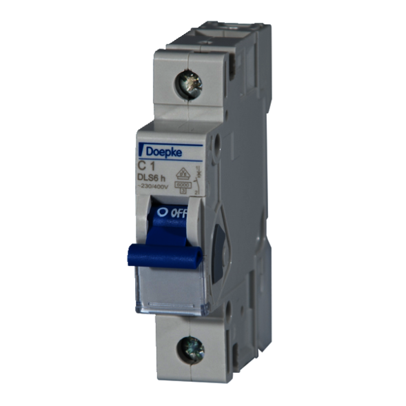 Doepke 09914201 DLS6H C10A 1-pole 6KA circuit breaker