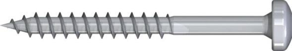 Reisser 009254V138-050070S-1 RETINOX 2 plus chipboard screw Pan Head, TX, partial thread, 5.0 x 70, stainless steel A2, threaded, pass., 1x sliding, pack of 50