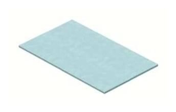 OBO Bettermann DUG-B2 for GES2 185x109mm blind cover, 7407164