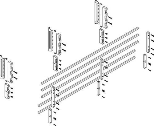 ABN deep 60mm with CU 12x10mm 5-pole 32mm busbar module (MTSC43635)