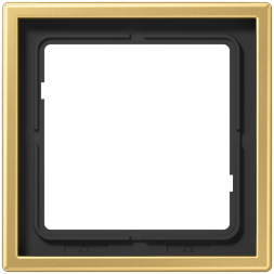 Jung ME2981C frame 1-way, vertical and horizontal mounting, brass, LS 990, brass classic