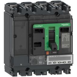Schneider Electric C10R45E040 ComPacT NSX100R with Micrologic 5.2 E 4P4 molded case circuit breaker