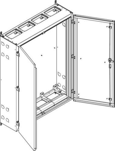 ABN protective insulated IP55 1090x1440x340mm wall housing (NT49P)