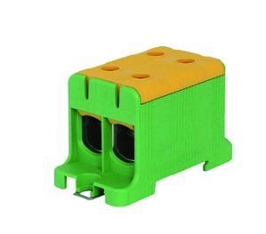 Pollmann 2090206 UK 95/2PE green-yellow 2-pole universal terminal