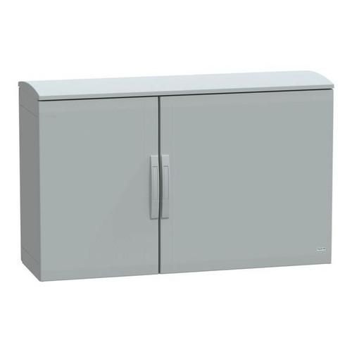 Schneider Electric NSYPLAT7124G 7035 POLY-WS 750X1250X420 2 DOORS standing cabinet