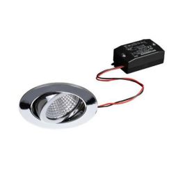 Brumberg 38261023 LED recessed ceiling spotlight 7W 230V chrome