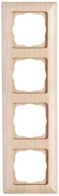 Kopp 306839061 MILANO 4-way maple cover frame