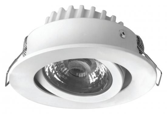Megaman Dtw RICO HR IP44 36° WH 6.5W 500lm 818 LED recessed ceiling spotlight