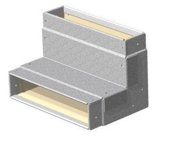 Wichmann IFIE040040v Instafix BKI 90° 50x40x40mm galvanized inside corner