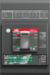 ABB Stotz-Kontakt XT2L 160 Ekip LSI In=100A 3p FF, XT2L 160 EkiP LSI IN=100A 3P FF Compact circuit breaker Tmax XT2, 1SDA067927R0001