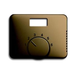 Busch-Jaeger 1794 TA-21 central plate, for room temperature controller bronze
