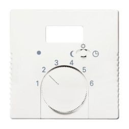 Busch-Jaeger 1795 TA-84 central plate, for room temperature controller studio white