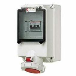 Mennekes 7167 wall socket 63A 4-pole 6h 400V IP67