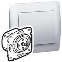 Legrand 775957 step switch insert 3-step switch without zero position, (grey)