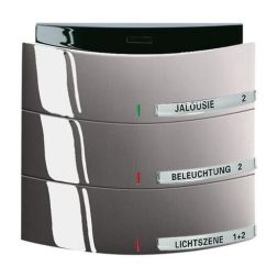 Busch-Jaeger 6320/30-20 Control element 3/6-way, with infrared interface, Busch-triton® platinum