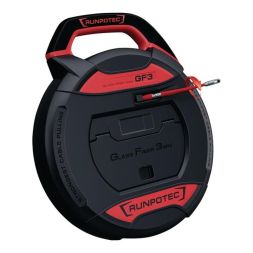 Runpotec GF3 cable pulling device without meter counter, glass fibre rod 3mm, length 30 m