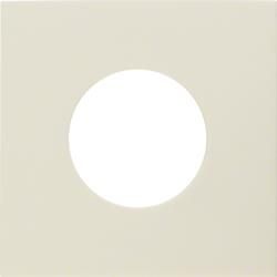 Berker 11248982 Central piece for push button and light signal E10 white, glossy Berker S.1