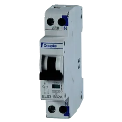 Doepke 09915027 ELS3 B32A 1-pole+N 1TE circuit breaker