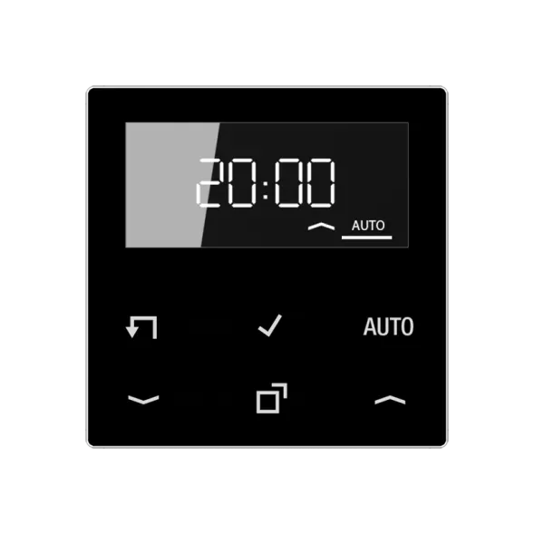Jung A1750DSW LB-Management timer display, AS/A series, black