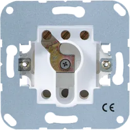 Jung 134.15 key switch without dismantling protection, blind reversing switch, 1-pole (1 drive), 10 A 250 V ~