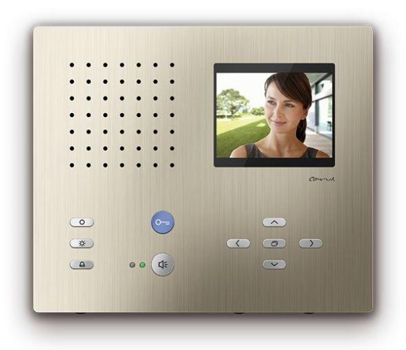 TCS CAI2100-0152 CAI2100 Hands-free wall unit chamanger Carus Adapto Video color indoor station