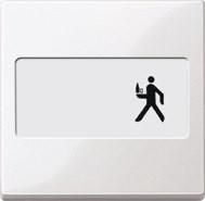 MERTEN 432319 Rocker switch polar white glossy System M