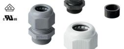 Jacob 50.616 PA/SWL M16 PA6 IP68 black long thread cable gland