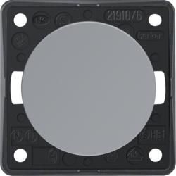 Berker 936562507 rocker switch grey, glossy Integro Flow/Pure