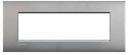 Bticino LNC4807NK AIR frame NICKEL 7-module, (grey)