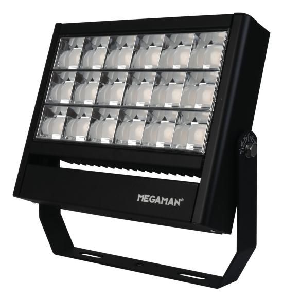 Megaman Ensio XL IP66 90W 11000lm 840 LED spotlight