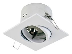 EVN 759401 quad. black white GX5.3 max.50W 12V pot recessed ceiling spotlight